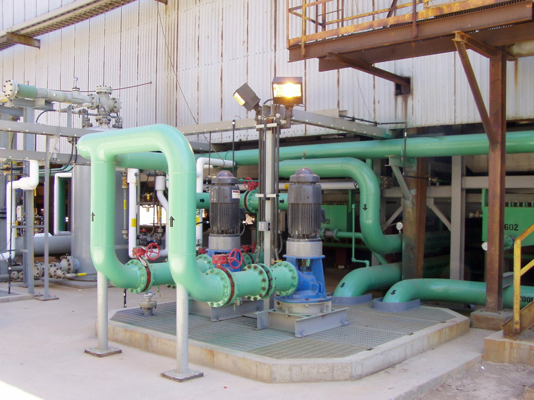 Industrial Outdoor Piping | Industrial Plant Construction Contractors | Judson Construction Company