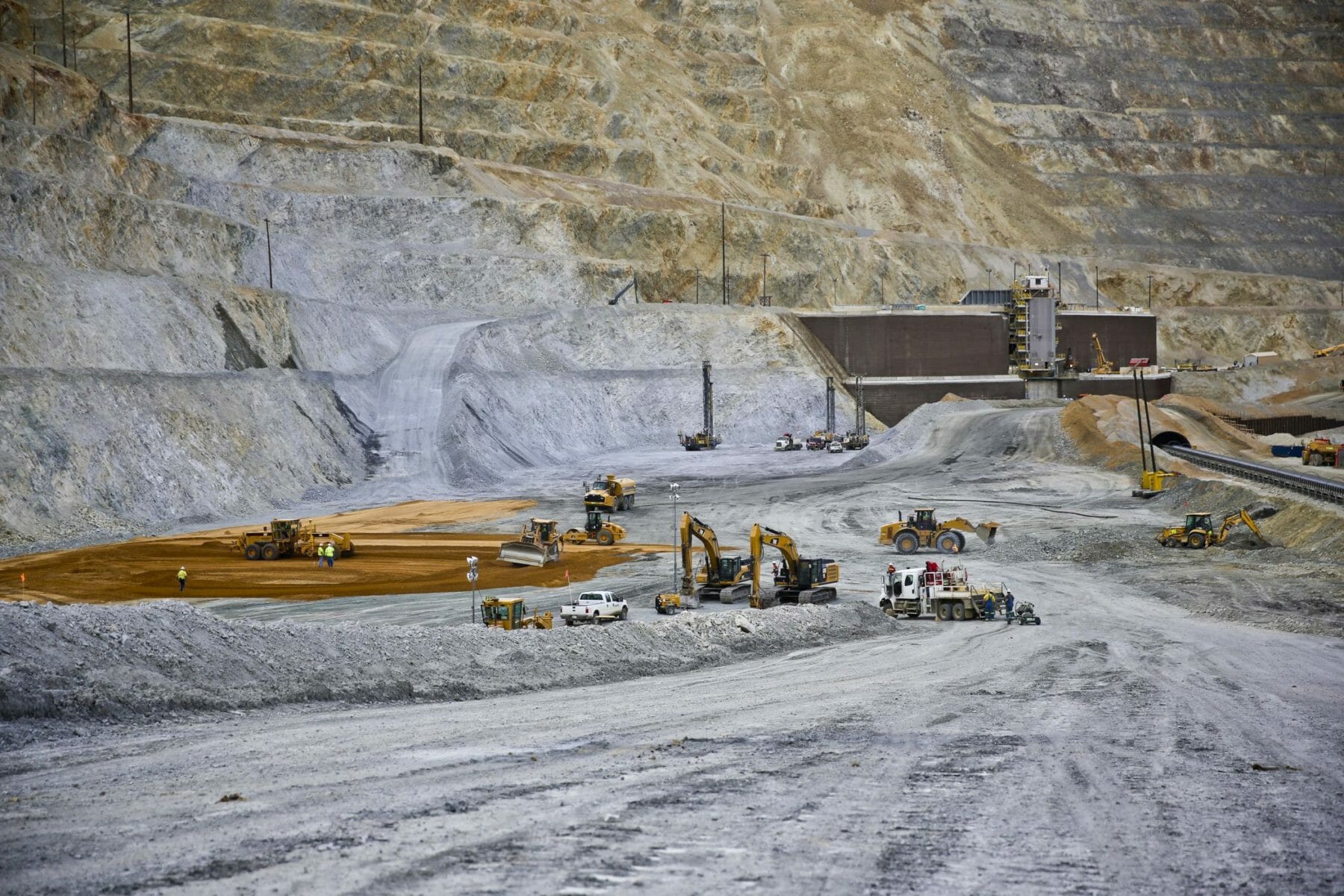 Mountain Side excavation