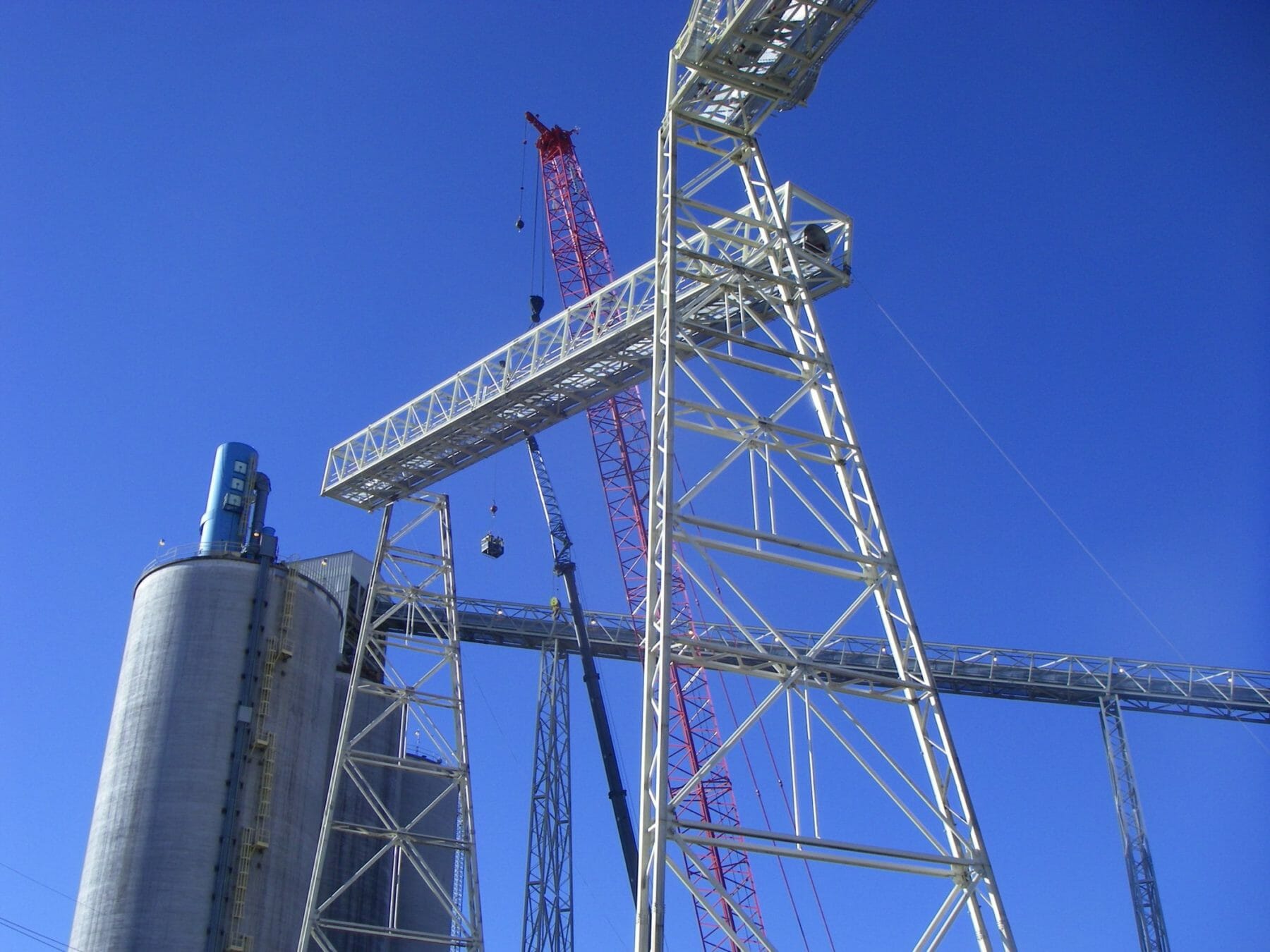 Conveyor Truss Installation in Utah | Agricultural Construction | Judson Construction Company