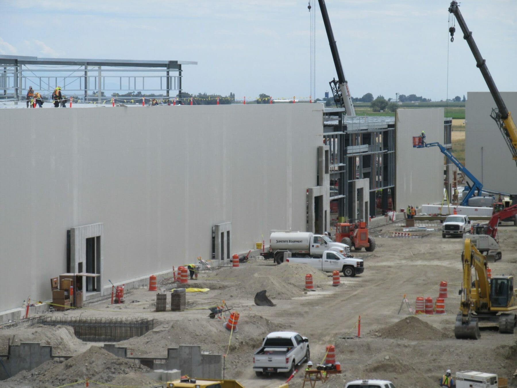 Industrial construction in Utah