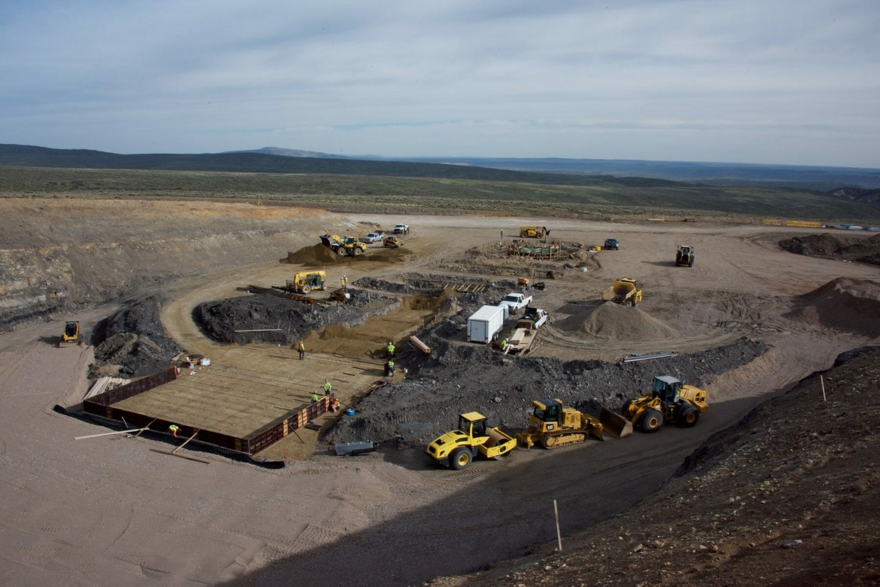 Heavy Civil Construction Dirt Site