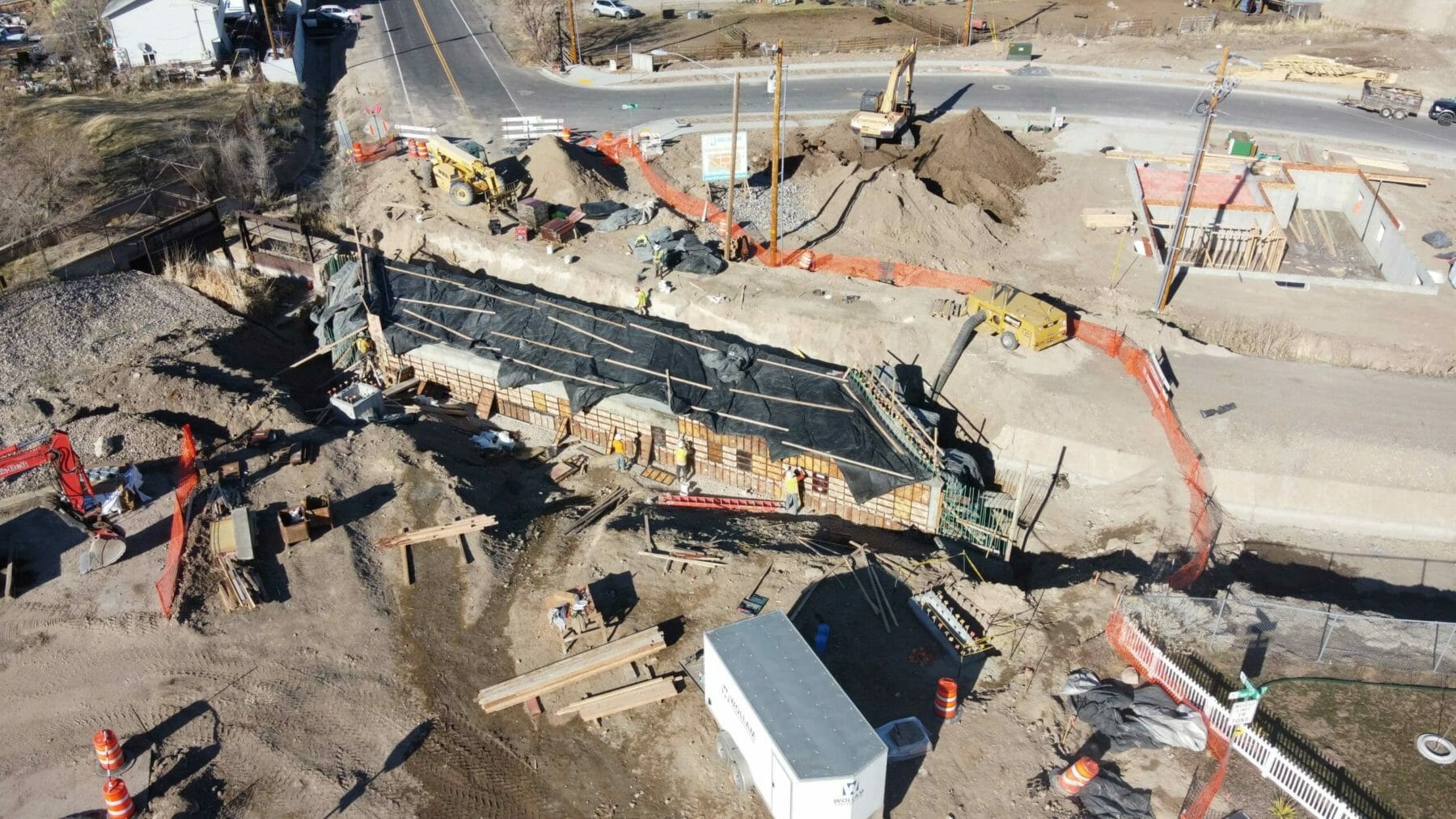 concrete construction for Magna bridge replacement in Utah | Judson Construction Company