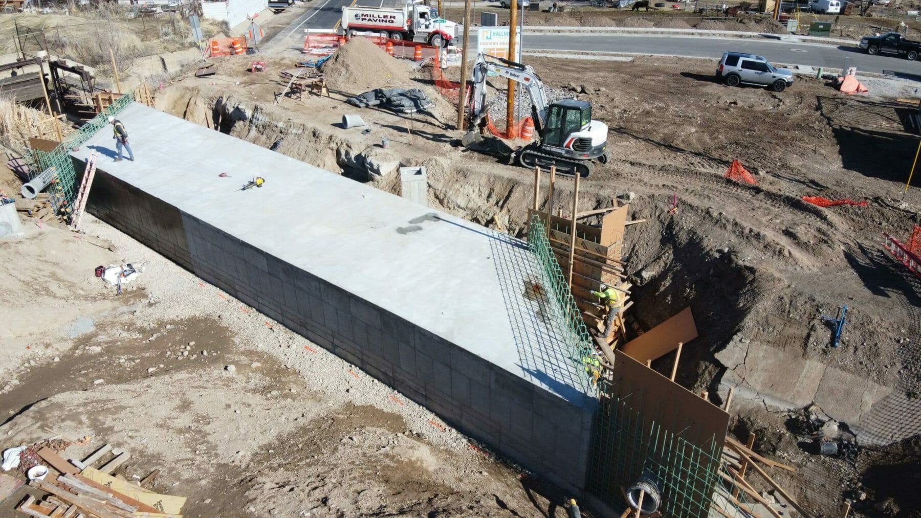 concrete construction for Magna bridge replacement in Utah | Judson Construction Company