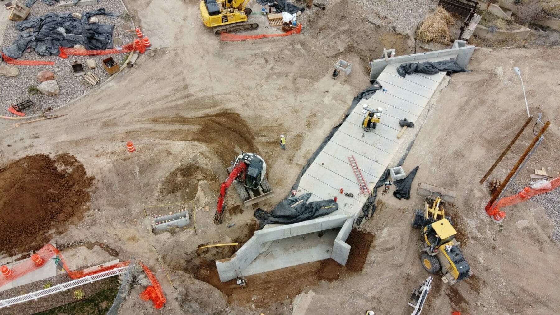 concrete construction for Magna bridge replacement in Utah | Judson Construction Company