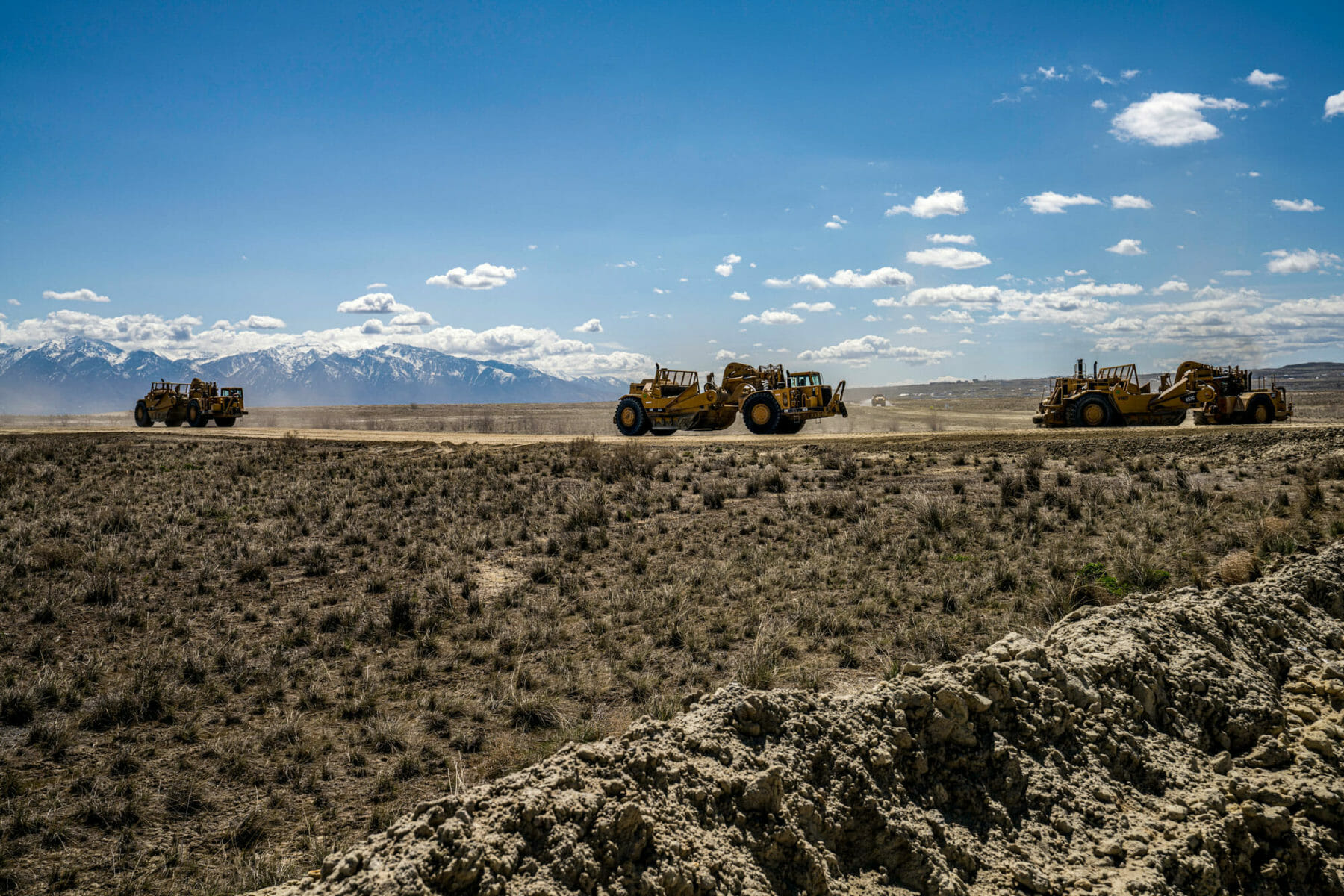 tailings unweighting | mining site reclamation in Utah | Judson Construction Company