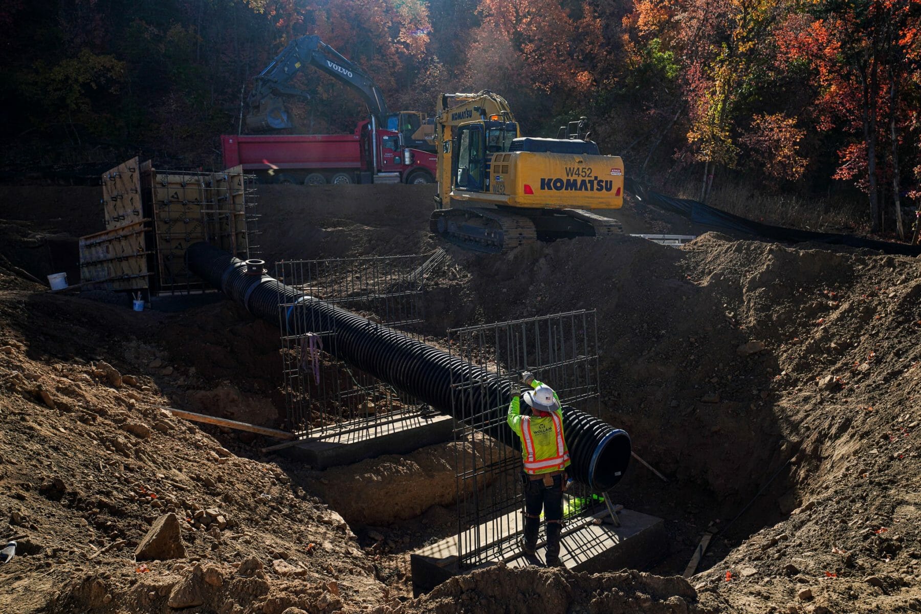 FEMA Debris & Stormwater Basin Concrete Construction in Woodland Hills, UT | Judson Construction Company