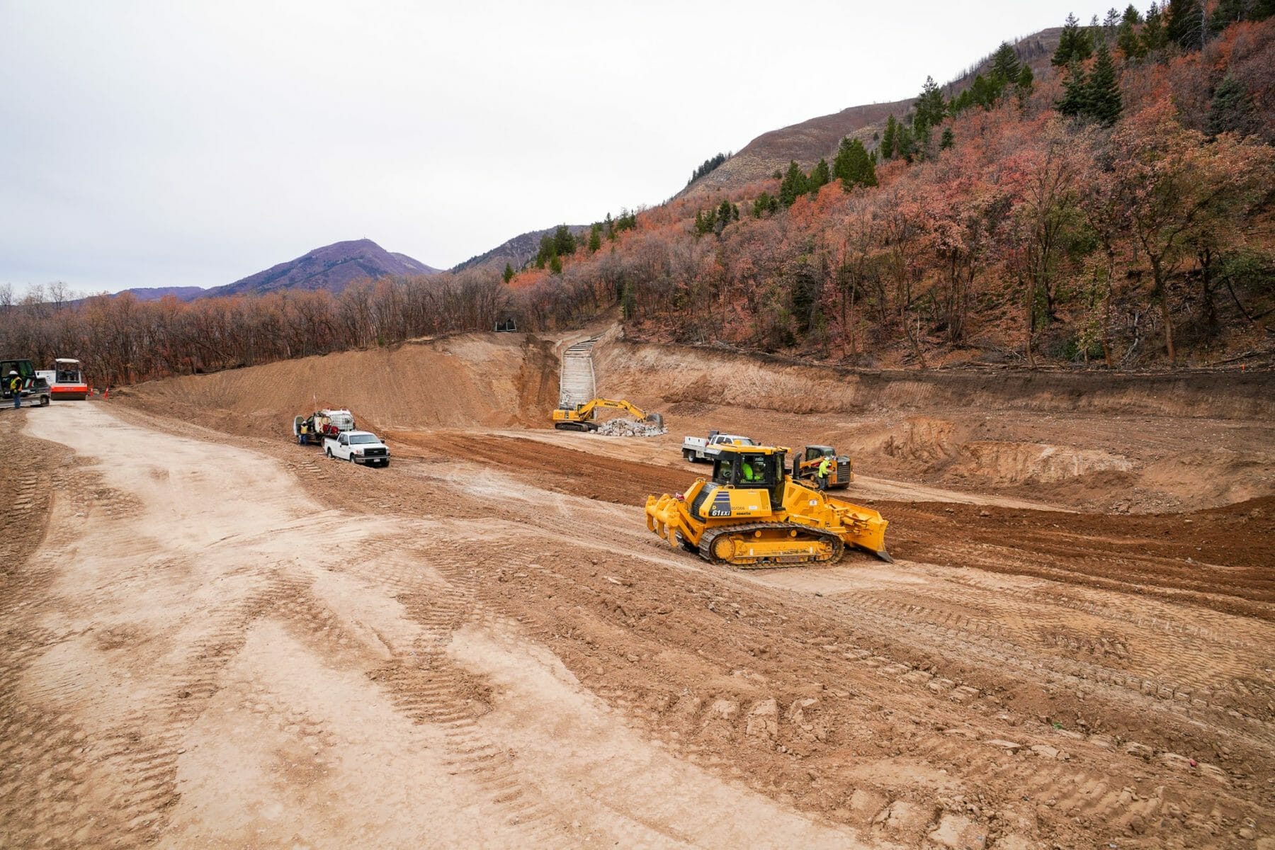 FEMA Debris & Stormwater Basin Construction Excavation in Woodland Hills, UT | Judson Construction Company